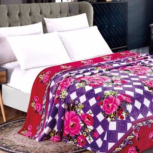 Flannel Fleece Micro Plush Throw Blanket